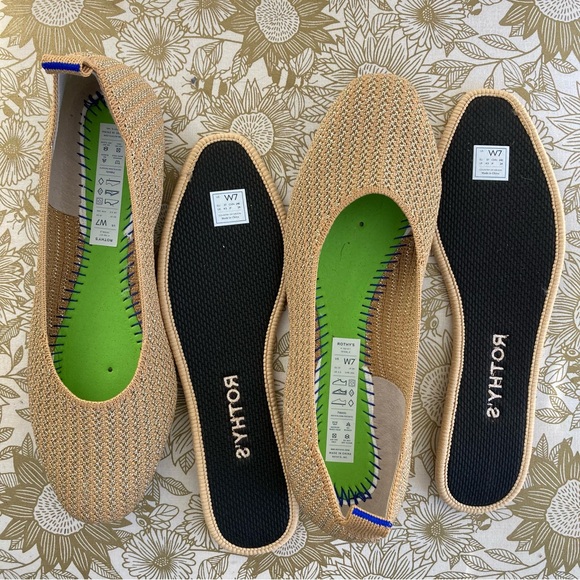 NWOT Rothy’s Square Toe Ballet Flats - Picture 4 of 4